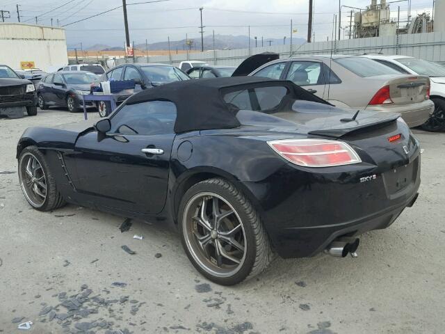 1G8MG35X88Y100780 - 2008 SATURN SKY BLACK photo 3