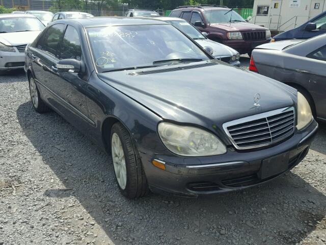 WDBNG84J04A393323 - 2004 MERCEDES-BENZ S 500 4MAT BLACK photo 1