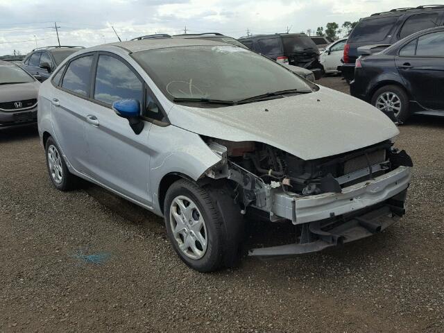 3FADP4BJ1DM144286 - 2013 FORD FIESTA SE SILVER photo 1