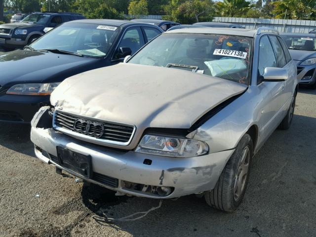 WAUKH68D81A046633 - 2001 AUDI A4 2.8 AVA SILVER photo 2