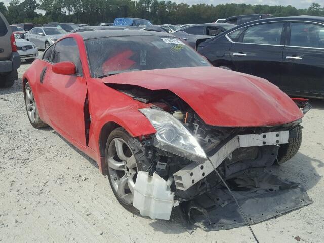 JN1BZ34E38M751381 - 2008 NISSAN 350Z RED photo 1