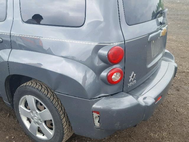 3GNCA13B09S529426 - 2009 CHEVROLET HHR LS GRAY photo 10