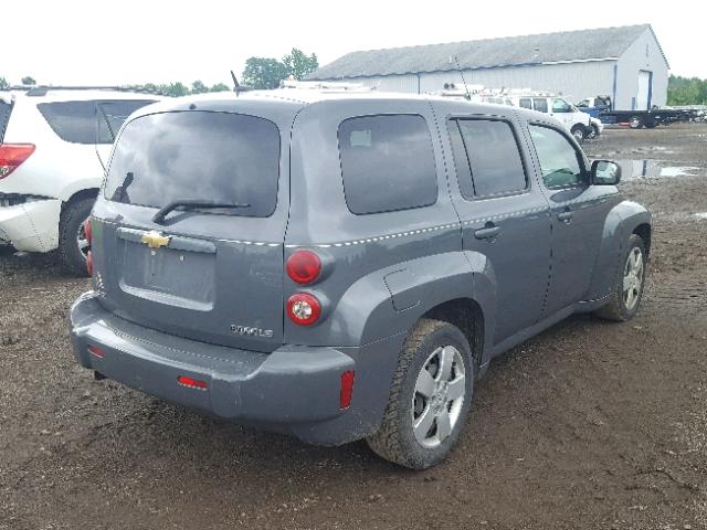 3GNCA13B09S529426 - 2009 CHEVROLET HHR LS GRAY photo 4