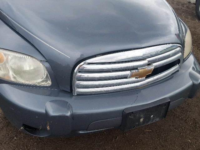 3GNCA13B09S529426 - 2009 CHEVROLET HHR LS GRAY photo 9