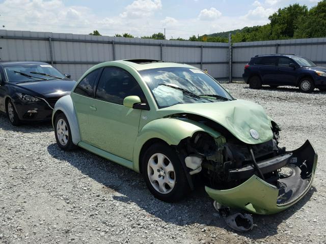3VWCB21C32M426113 - 2002 VOLKSWAGEN NEW BEETLE 绿色 照片 1