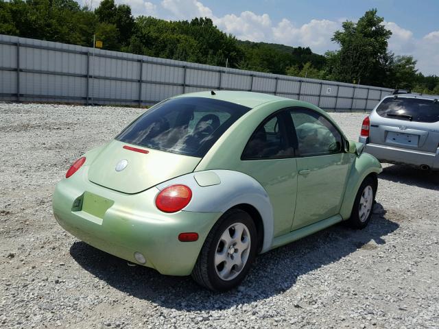 3VWCB21C32M426113 - 2002 VOLKSWAGEN NEW BEETLE 绿色 照片 4