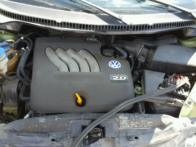 3VWCB21C32M426113 - 2002 VOLKSWAGEN NEW BEETLE 绿色 照片 7