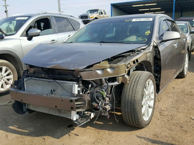 1G1ZG5E72CF110869 - 2012 CHEVROLET MALIBU LTZ 棕色 照片 1