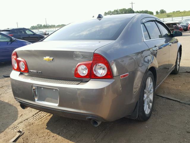 1G1ZG5E72CF110869 - 2012 CHEVROLET MALIBU LTZ 棕色 照片 4