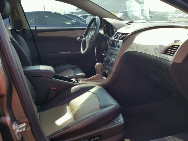 1G1ZG5E72CF110869 - 2012 CHEVROLET MALIBU LTZ 棕色 照片 5