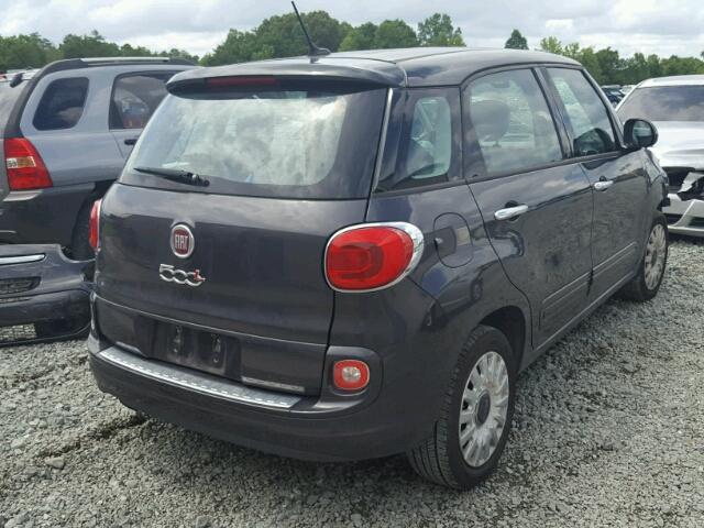 ZFBCFAAH4EZ017069 - 2014 FIAT 500L POP GRAY photo 4