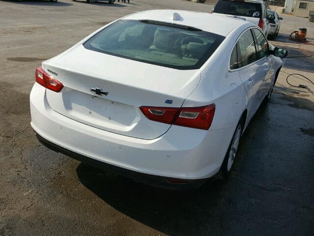 1G1ZJ5SU6HF146552 - 2017 CHEVROLET MALIBU HYB WHITE photo 4