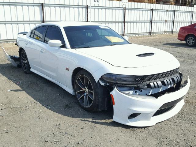 2C3CDXGJXGH327010 - 2016 DODGE CHARGER R/ WHITE photo 1