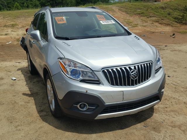 KL4CJBSB0FB042695 - 2015 BUICK ENCORE CON SILVER photo 1