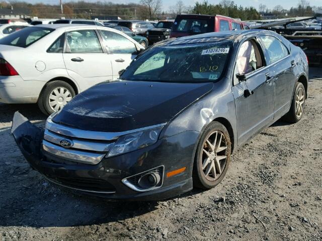 3FAHP0JAXCR318823 - 2012 FORD FUSION SEL BLACK photo 2