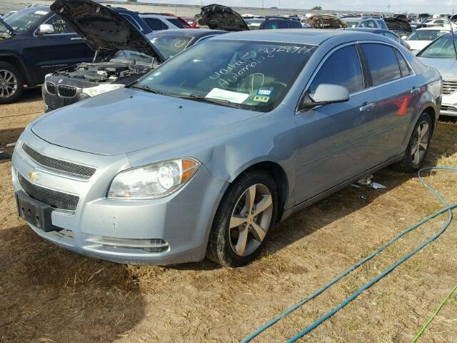 1G1ZJ57B79F125833 - 2009 CHEVROLET MALIBU 2LT BLUE photo 2