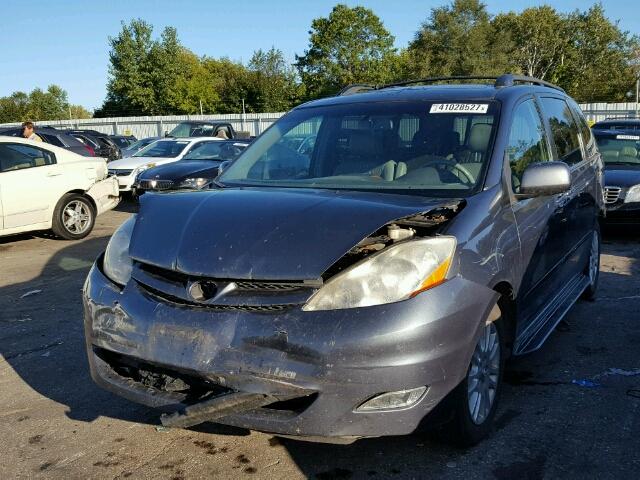 5TDZK22C77S032987 - 2007 TOYOTA SIENNA BLUE photo 2