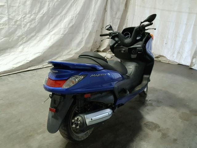 JYASH03Y77A005215 - 2007 YAMAHA YP400 BLUE photo 4