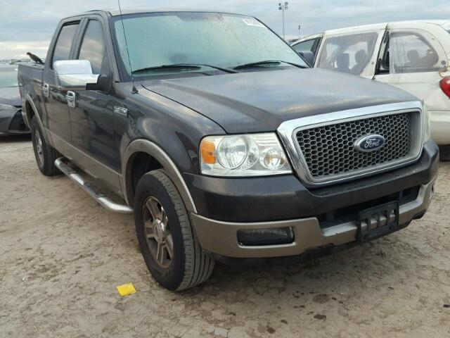 1FTPW12575FB20264 - 2005 FORD F150 SUPER GRAY photo 1