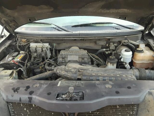 1FTPW12575FB20264 - 2005 FORD F150 SUPER GRAY photo 7