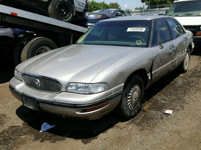 1G4HP52K4VH412727 - 1997 BUICK LESABRE CU SILVER photo 2