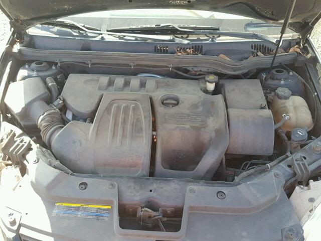 1G1AL55F877257021 - 2007 CHEVROLET COBALT BLACK photo 7