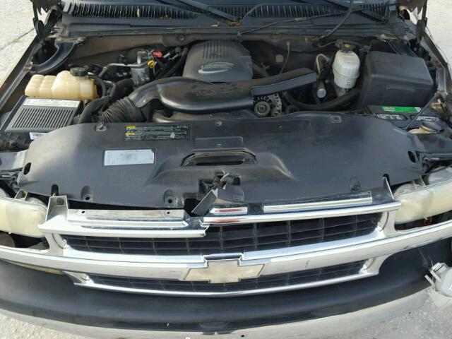 1GNEC16Z54J267280 - 2004 CHEVROLET SUBURBAN C BROWN photo 7