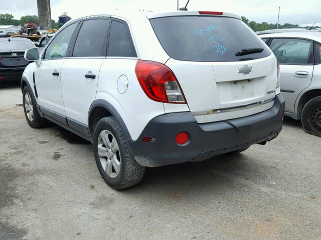 3GNAL1EK3DS613084 - 2013 CHEVROLET CAPTIVA LS 白色 照片 3