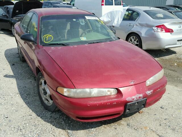 1G3WH52K6WF367649 - 1998 OLDSMOBILE INTRIGUE RED photo 1