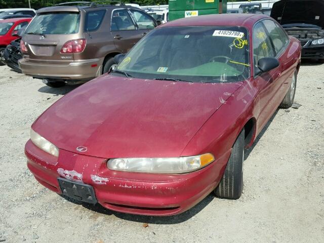 1G3WH52K6WF367649 - 1998 OLDSMOBILE INTRIGUE RED photo 2