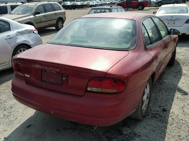 1G3WH52K6WF367649 - 1998 OLDSMOBILE INTRIGUE RED photo 4