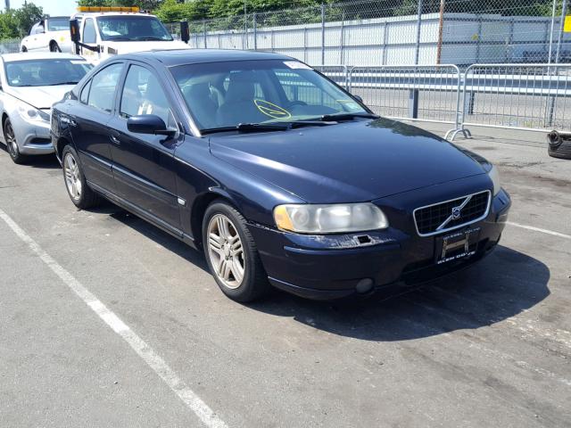 YV1RS592X62547934 - 2006 VOLVO S60 2.5T BLUE photo 1