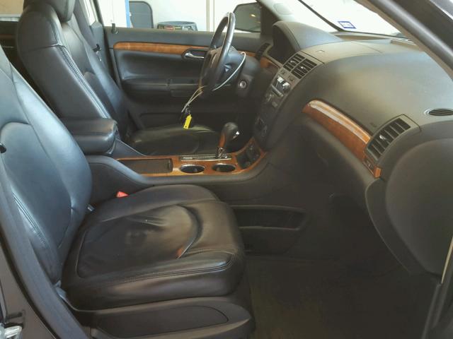 5GZER23D89J129230 - 2009 SATURN OUTLOOK XR შავი ფოტო 5