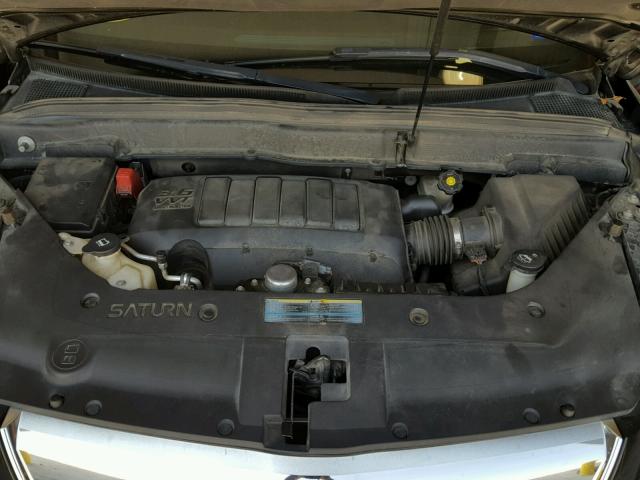 5GZER23D89J129230 - 2009 SATURN OUTLOOK XR შავი ფოტო 7