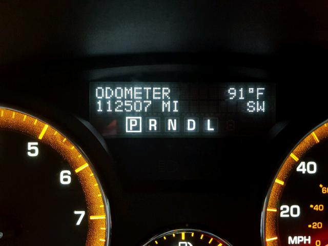 5GZER23D89J129230 - 2009 SATURN OUTLOOK XR შავი ფოტო 8