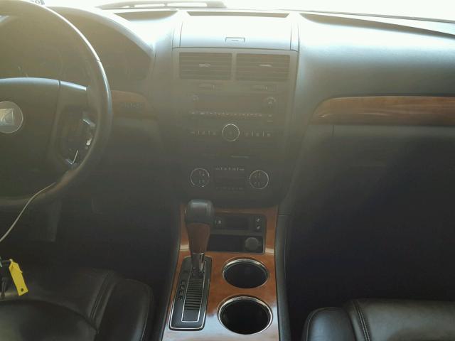 5GZER23D89J129230 - 2009 SATURN OUTLOOK XR შავი ფოტო 9