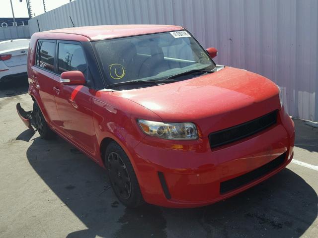 JTLKE50E091096484 - 2009 TOYOTA SCION XB 红色 照片 1