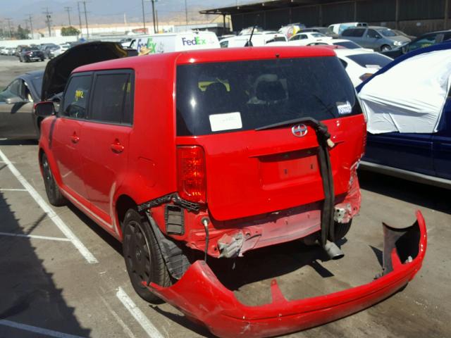 JTLKE50E091096484 - 2009 TOYOTA SCION XB 红色 照片 3