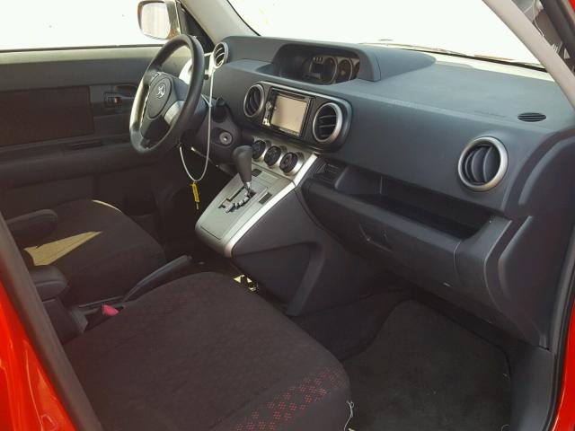JTLKE50E091096484 - 2009 TOYOTA SCION XB 红色 照片 5