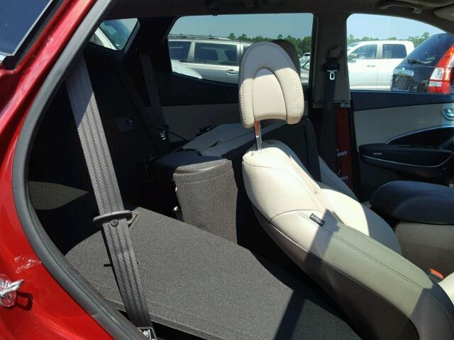 5XYZU3LB2GG333556 - 2016 HYUNDAI SANTA FE S 红色 照片 6