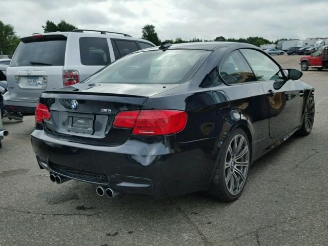 WBSKG9C5XDJ593049 - 2013 BMW M3 BLACK photo 4