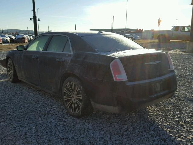 2C3CCABG7DH694387 - 2013 CHRYSLER 300 V6 BLACK photo 3