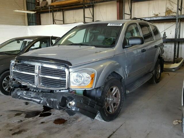 1D4HB58D34F143547 - 2004 DODGE DURANGO LI SILVER photo 2