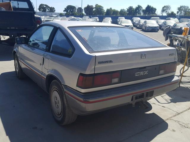 JHMEC132XHS035482 - 1987 HONDA CIVIC 1500 GRAY photo 3