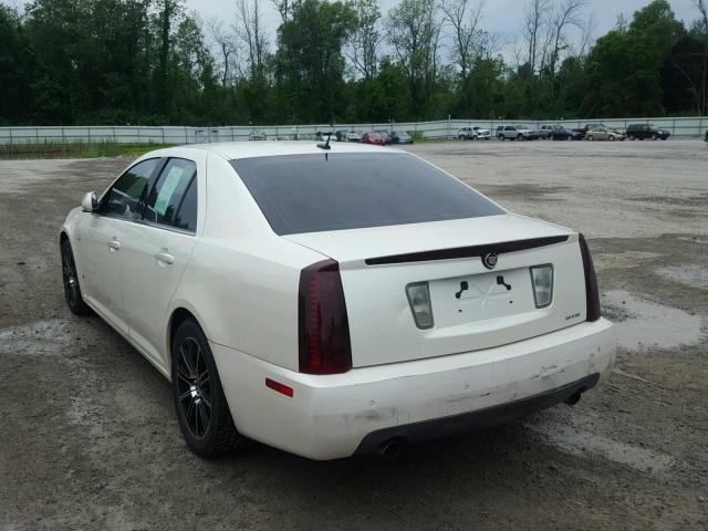 1G6DW677960216835 - 2006 CADILLAC STS WHITE photo 3