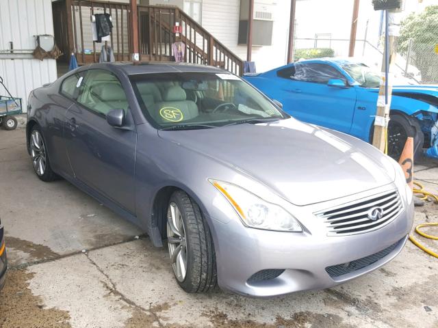 JNKCV64E28M127441 - 2008 INFINITI G37 BASE GRAY photo 1