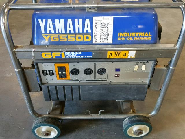 7ME030594 - 2000 YAMAHA YG550D BLUE photo 8