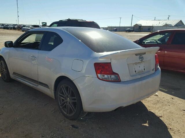 JTKJF5C70D3047356 - 2013 TOYOTA SCION TC 白色 照片 3