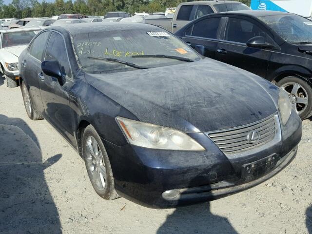 JTHBJ46G672133781 - 2007 LEXUS ES BLUE photo 1