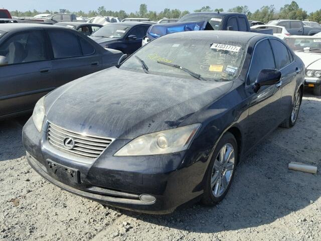 JTHBJ46G672133781 - 2007 LEXUS ES BLUE photo 2